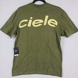 NWT Ciele Century Max Terrain Green T-shirt Unisex Running Sz S